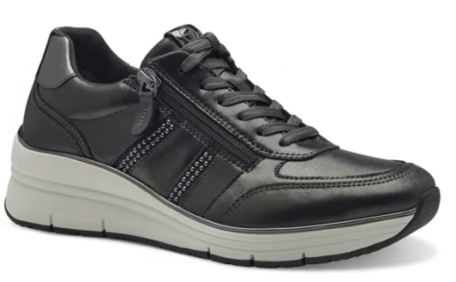 Tamaris Ботинки на шнурках женские арт.1-23763-43-214 ANTHRACITE