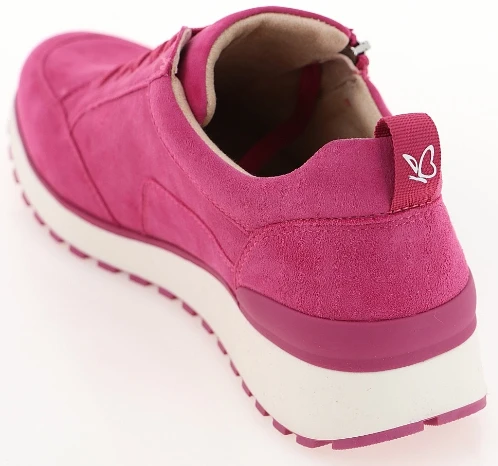 Caprice Ботинки на шнурках женские арт.9-23702-42-542 Fuchsia suede