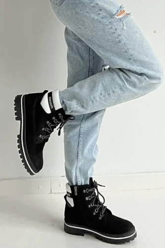 АНТИГОЛОЛЕД Ботинки шерсть арт. 52711 женские BURGERSCHUHE