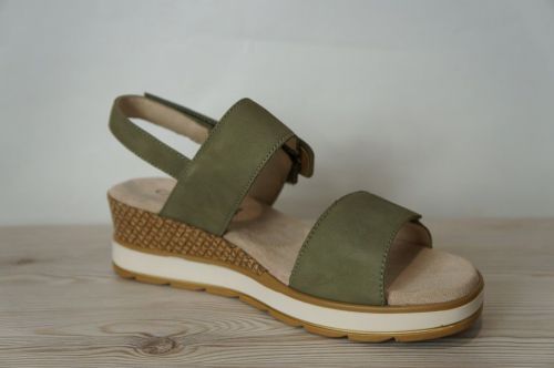 Caprice Туфли женские арт.9-28753-42-724 Olive nubuc