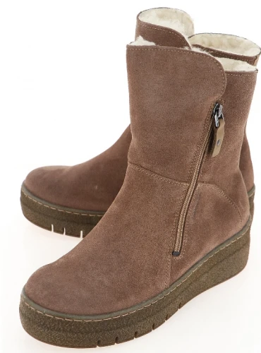 BURGERSCHUHE Сапоги нат.мех арт. 62003 светло-коричневый, женские