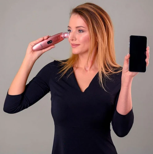 Джессмаркет Sleek Прибор для вакуумной чистки, массажа и микродермабразии лица GESS-145