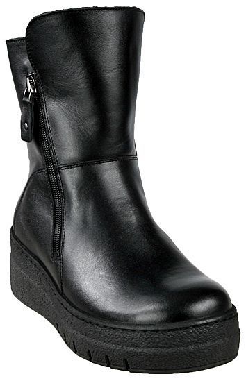 BURGERSCHUHE  Сапоги нат.мех арт. 62000 черный, женские