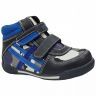 Детские ортопедические ботинки ORTMANN Kids Coventry 7.111.2 черный/голубой