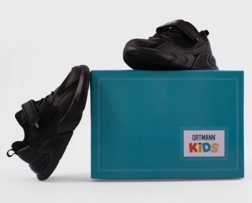 ОБУВЬ ORTMANN KIDS ортопедическая готовая полуботинки Velissa арт.23.23 черный полночь