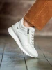 Caprice Ботинки женские арт.9-26201-43-404 Cream Nappa