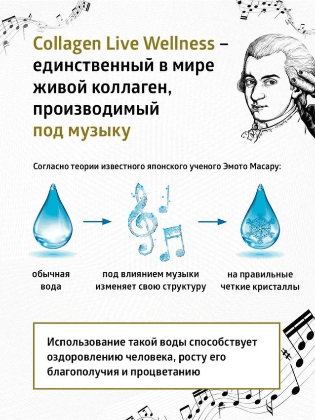 Биокомплекс Collagen Live Wellness со вкусом сочный виноград и слива 500 гр коллаген