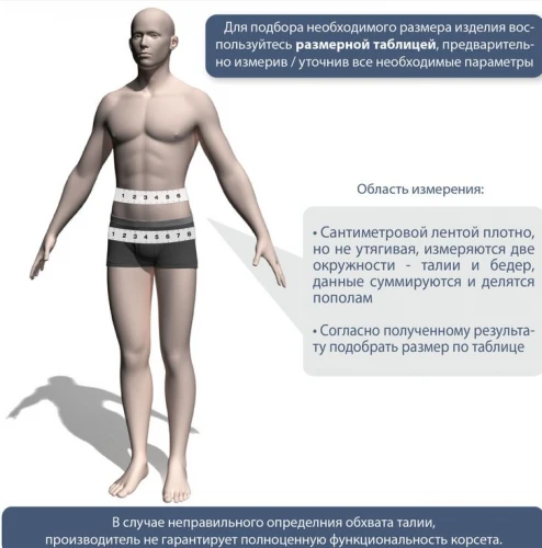 ЭКОТЕН Корсет ортопедический пояснично-крестцовый ПРР-130