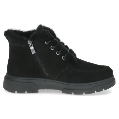 Caprice Ботинки женские арт.9-26257-45-004 Black Suede