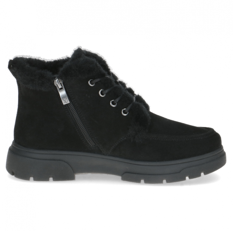 Caprice Ботинки женские арт.9-26257-45-004 Black Suede