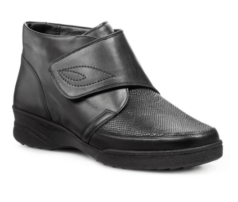 Обувь Solidus жен.высокие ботинки Hedda Stiefel(Solicare Soft) зим.черн.