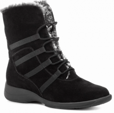 Обувь Solidus жен.полусапоги Mary Stiefel зим.черн.